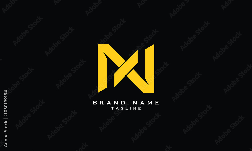 NX, XN, Abstract initial monogram letter alphabet logo design NX, XN, Abstract initial monogram letter alphabet logo design