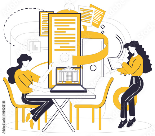 Investment vector illustration. Economic progress is fueled by engine strategic investment and financial planning Navigate economic landscape with compass strategic investment and financial wisdom