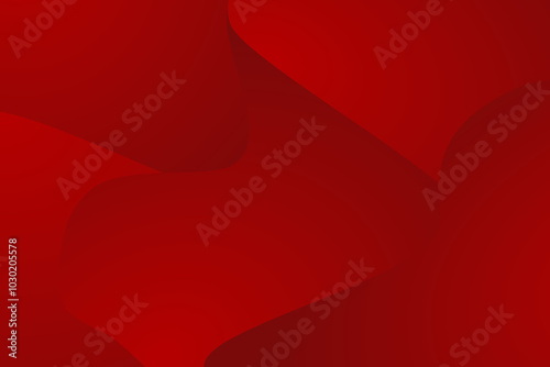 Abstract Red Gradient Wave Background Design