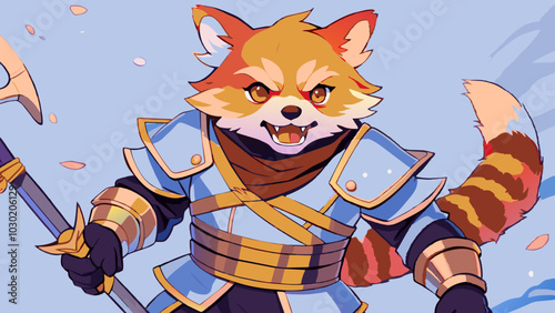 warrior red panda 