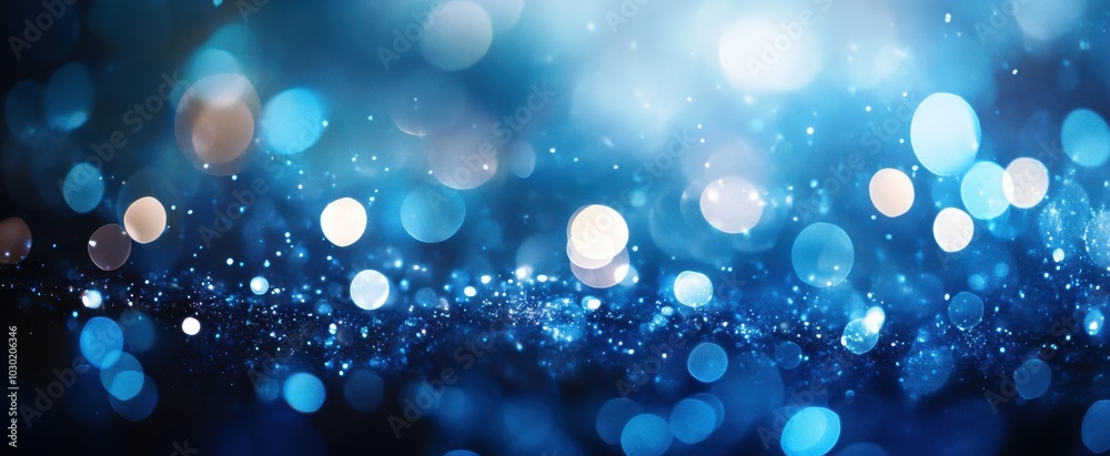 The Blue Shimmering Bokeh The Blue Shimmering Bokeh