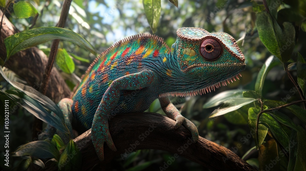 Chameleon in the Jungle Chameleon in the Jungle