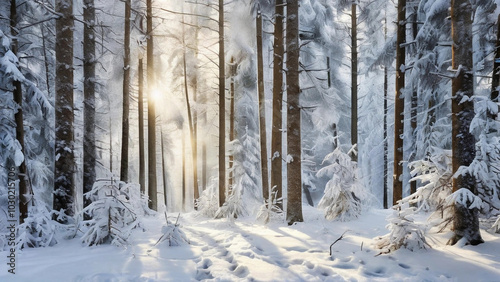 Winter Forest Wonderland