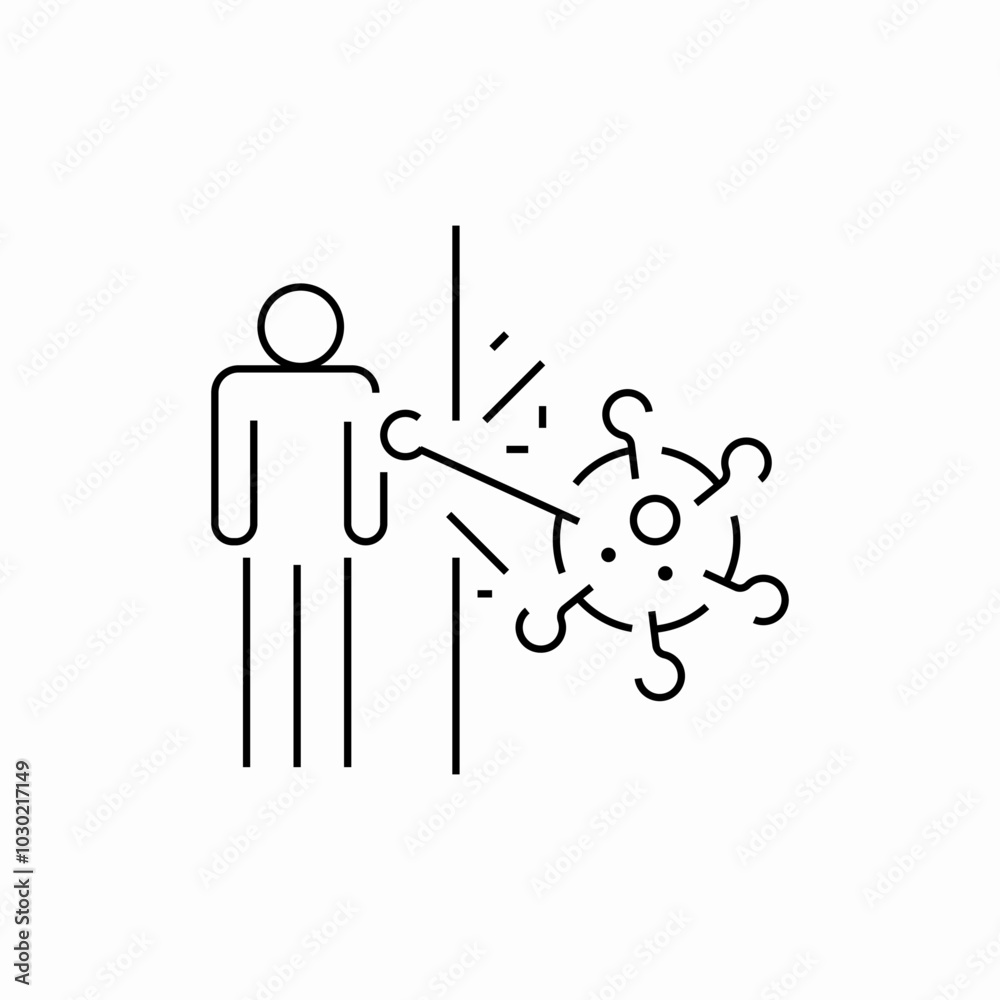 antimicrobial resistance icon sign vector antimicrobial resistance icon sign vector