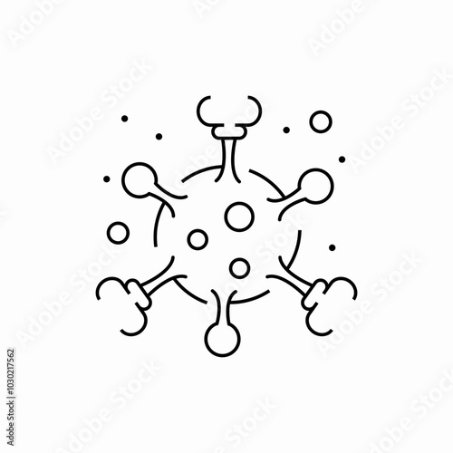 dna system icon sign vector
