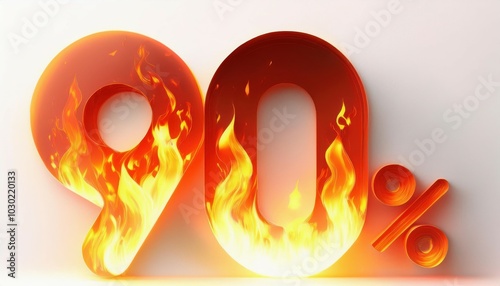 Flaming 90% Discount Offer