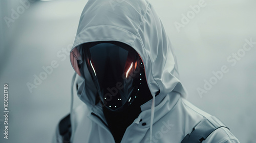 Portrait of an Enigmatic Robotic Hacker: Embodiment of Cybersecurity, Cybercrime, and Cyberattack Concepts