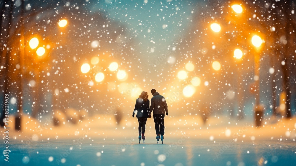 Skating Under the Stars, Ice skating Skating Under the Stars, Ice skating