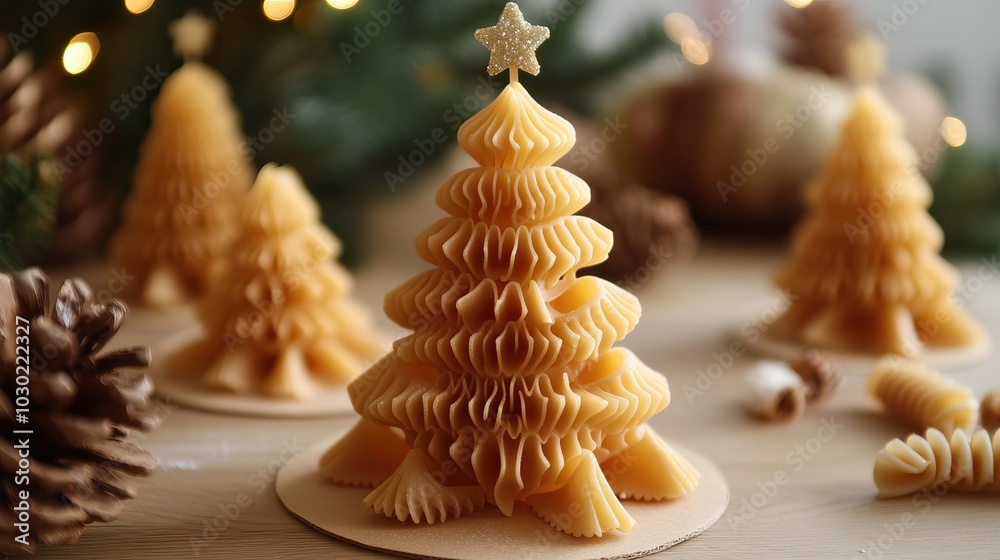 Pasta Christmas Tree Pasta Christmas Tree
