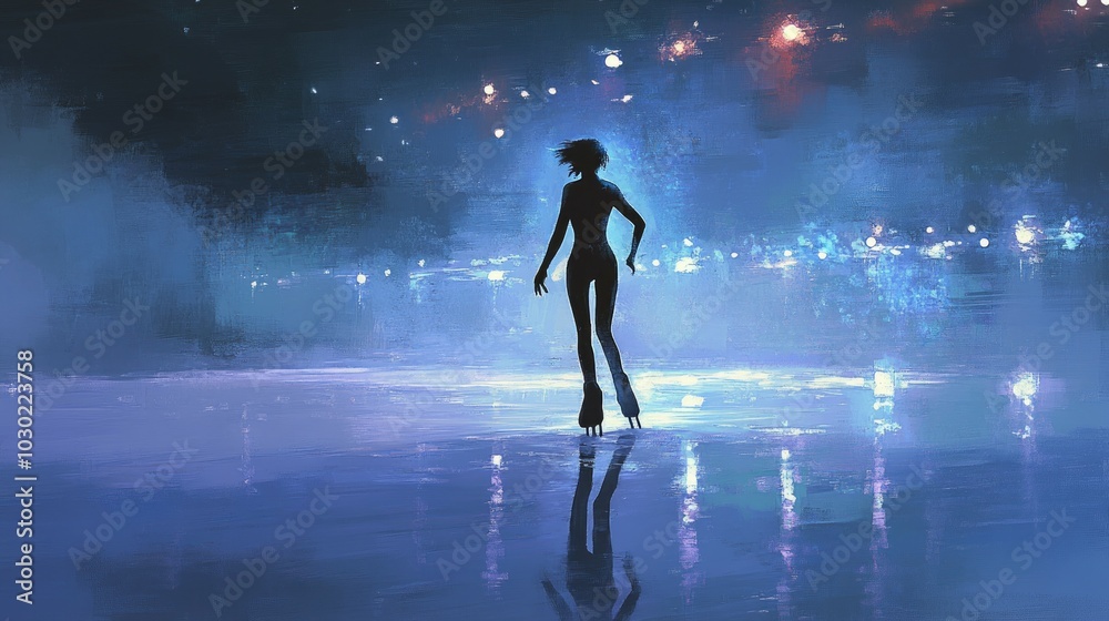 Crystal Reflections, Ice skating