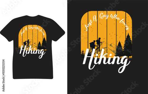 Mountain T shirt Design Vector