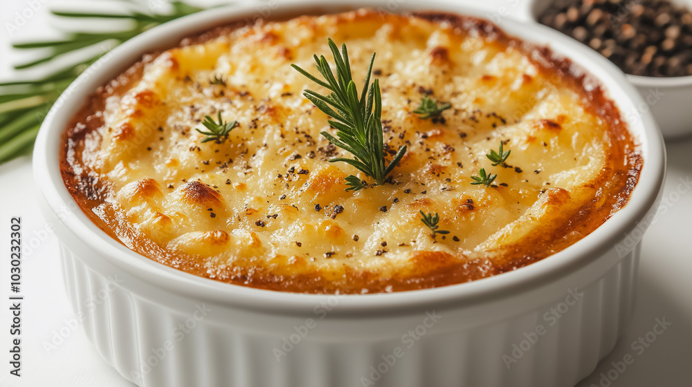 French onion soup, savory broth with melted cheese, isolated on white background, traditional French dish, simple and clean presentation French onion soup, savory broth with melted cheese, isolated on white background, traditional French dish, simple and clean presentation