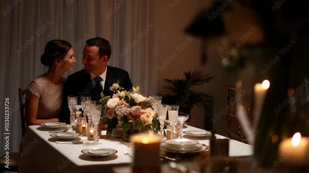 Romantic Candlelit Wedding Dinner for Two Romantic Candlelit Wedding Dinner for Two