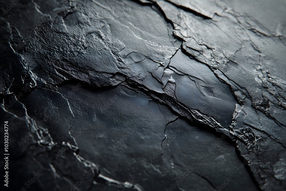 black wall concrete texture background. Generative Ai. black wall concrete texture background. Generative Ai.