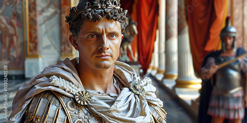 Octavian Augustus Roman emperor, Gaius Octavius politician Caesar consul.