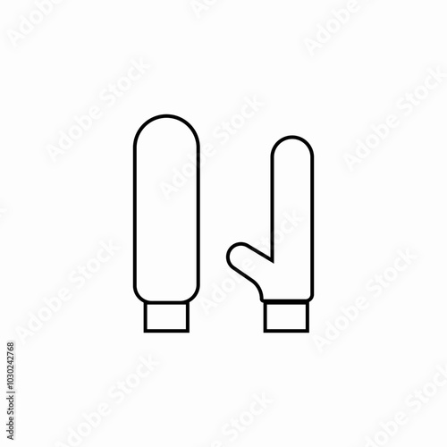 bullet clip fir icon sign vector