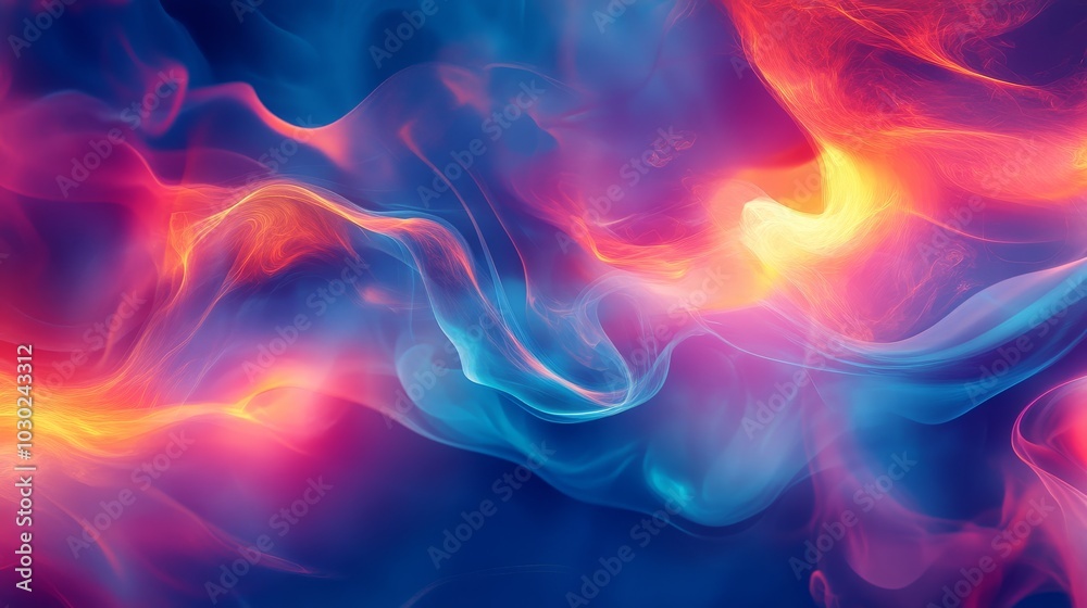 A vibrant wallpaper with swirling, abstract smoke lines. The lines create interesting shapes in a colorful, neon design. It's a modern and artistic background. A vibrant wallpaper with swirling, abstract smoke lines. The lines create interesting shapes in a colorful, neon design. It's a modern and artistic background.