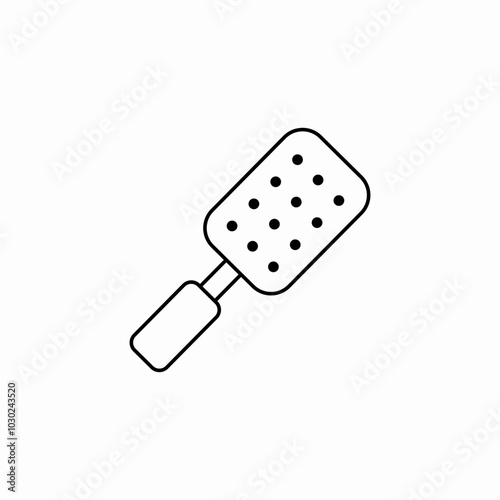 hair brush icon sign vector