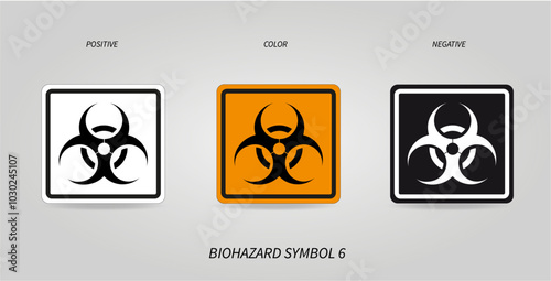 BIOHAZARD SYMBOL 6 photo