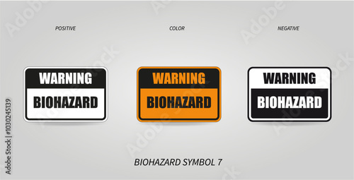 BIOHAZARD SYMBOL 7 photo