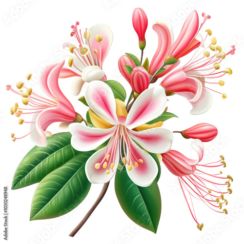 Beautiful Honeysuckle Flower Arrangement