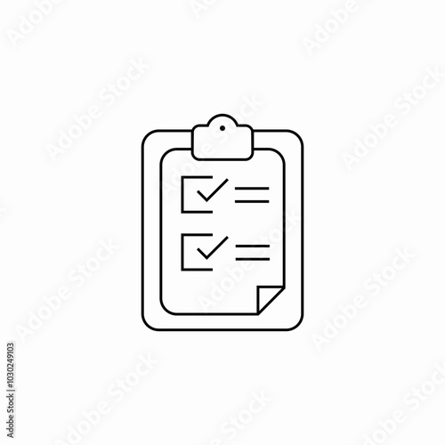 to do list icon sign vector