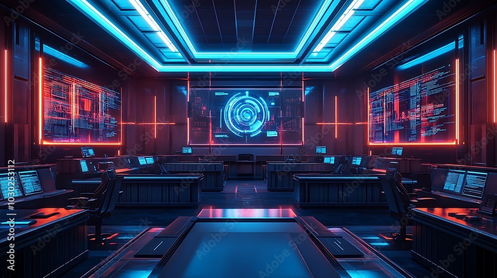 A futuristic courtroom where AI-driven automation is used to handle legal cases, glowing holographic screens showing auto-generated case files and legal documents, A futuristic courtroom where AI-driven automation is used to handle legal cases, glowing holographic screens showing auto-generated case files and legal documents,