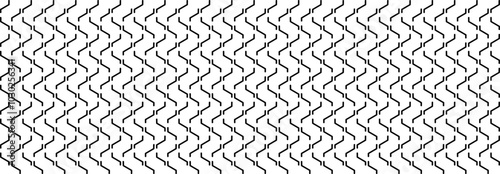 Abstract, curve Lines, wavy  pattern, Square, Illustration, vector, alternating overlapping, symmetrical, orderly arrangement background, black and white, banner, website, template, dark.