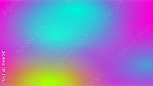 Abstract Color blurred gradient pastel background in bright color , illustration for concept Artwork , design, screen. Colourful abstract background, rainbow colors mesh