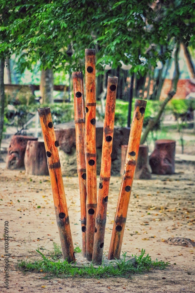 Fototapeta premium wooden fence