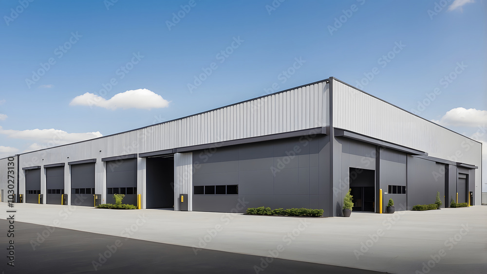Warehouse Manufacturing Building and Industrial Park Design Warehouse Manufacturing Building and Industrial Park Design