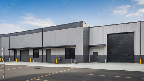 Wallpaper Mural Warehouse Manufacturing Building and Industrial Park Design Torontodigital.ca