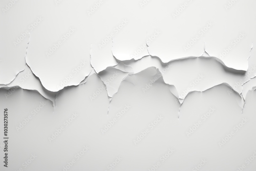 Torn white paper effect Torn white paper effect
