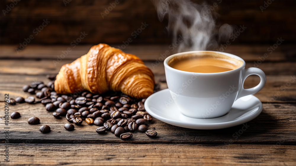 香り立つ朝のコーヒータイム