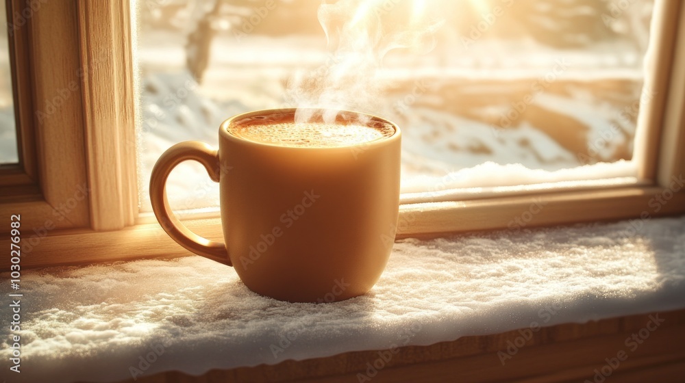Frosty Morning Comfort, Hot cocoa Frosty Morning Comfort, Hot cocoa