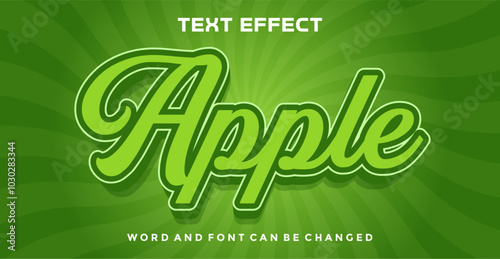  Apple editable text effect