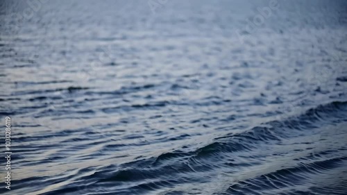 Dark Blue Water Ripples Background Texture