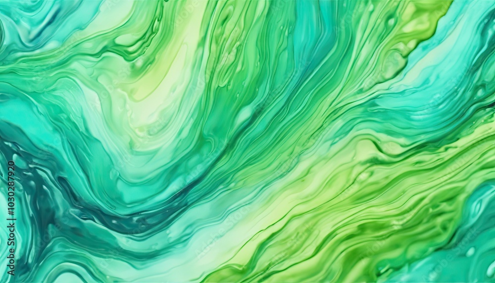 Abstract Aquatic Oasis Abstract Aquatic Oasis