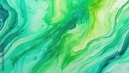 Abstract Aquatic Oasis