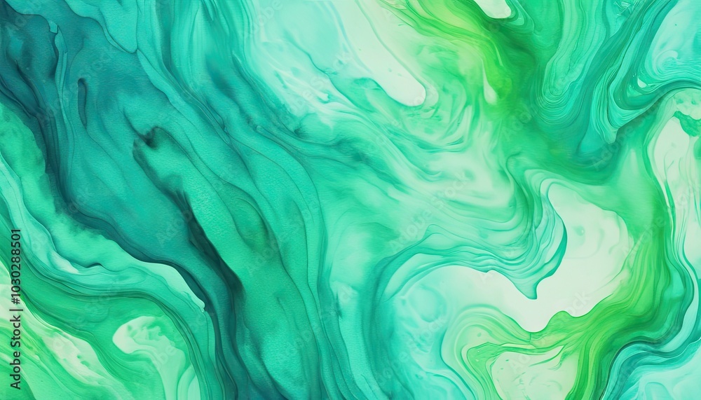 Abstract Aquatic Oasis Abstract Aquatic Oasis