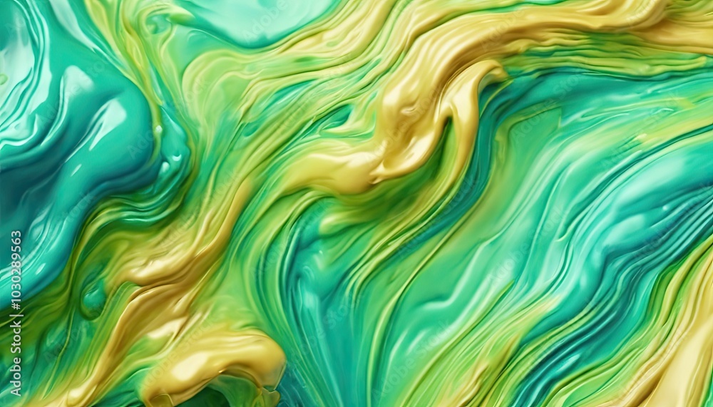 Abstract Aquatic Oasis Abstract Aquatic Oasis