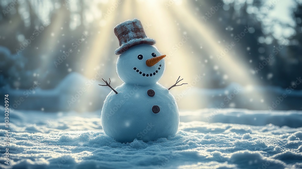 Fototapeta premium Melting Moments, Snowmen