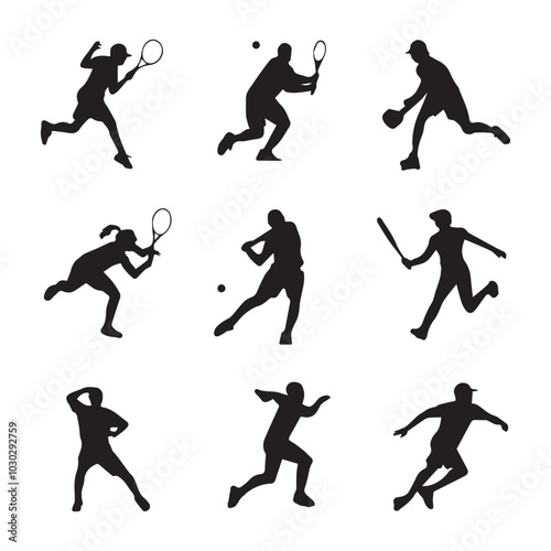 Wallpaper Mural Tennis Player Serving Ball - Male Torontodigital.ca