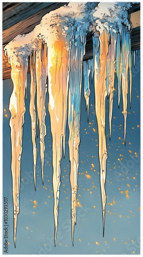 Frozen Cascade, Icicles