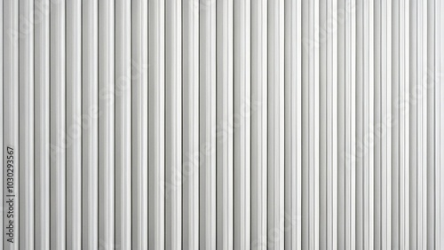 white ceramic strips with vertical structure leading lines