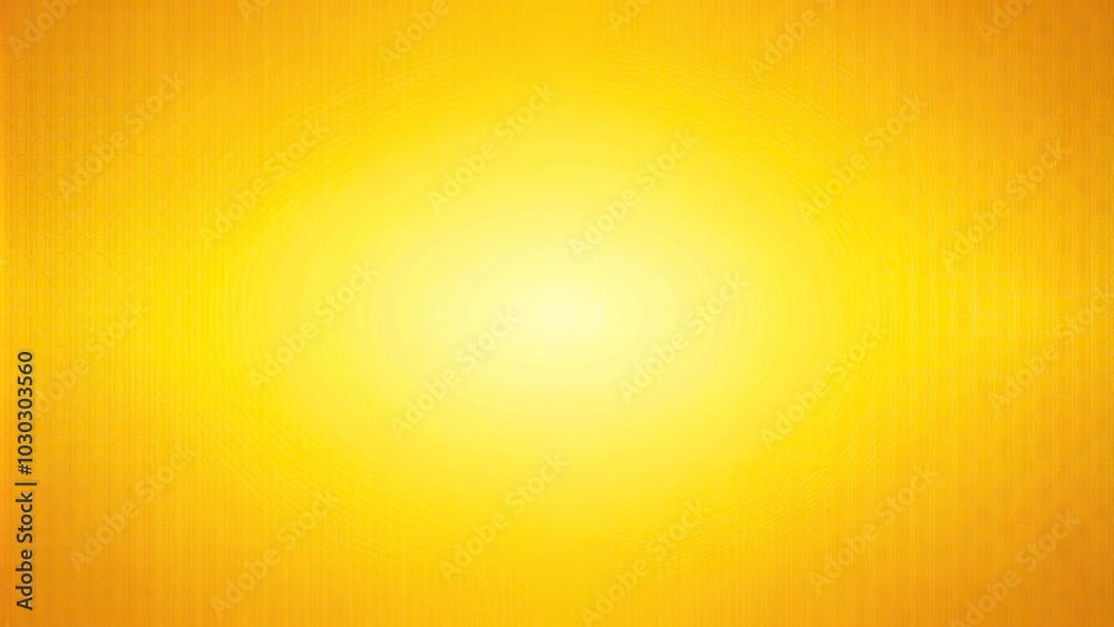 Yellow gradient background with blurry outlines