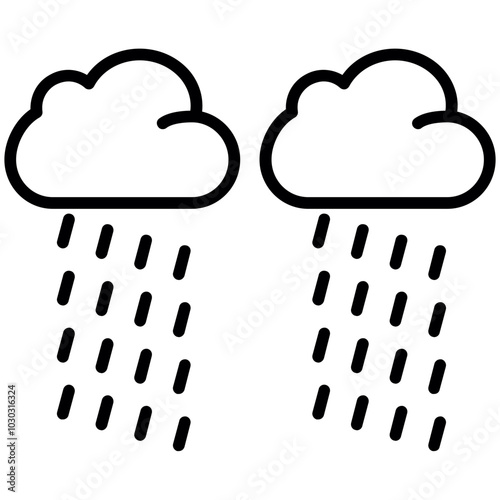 Raining Icon