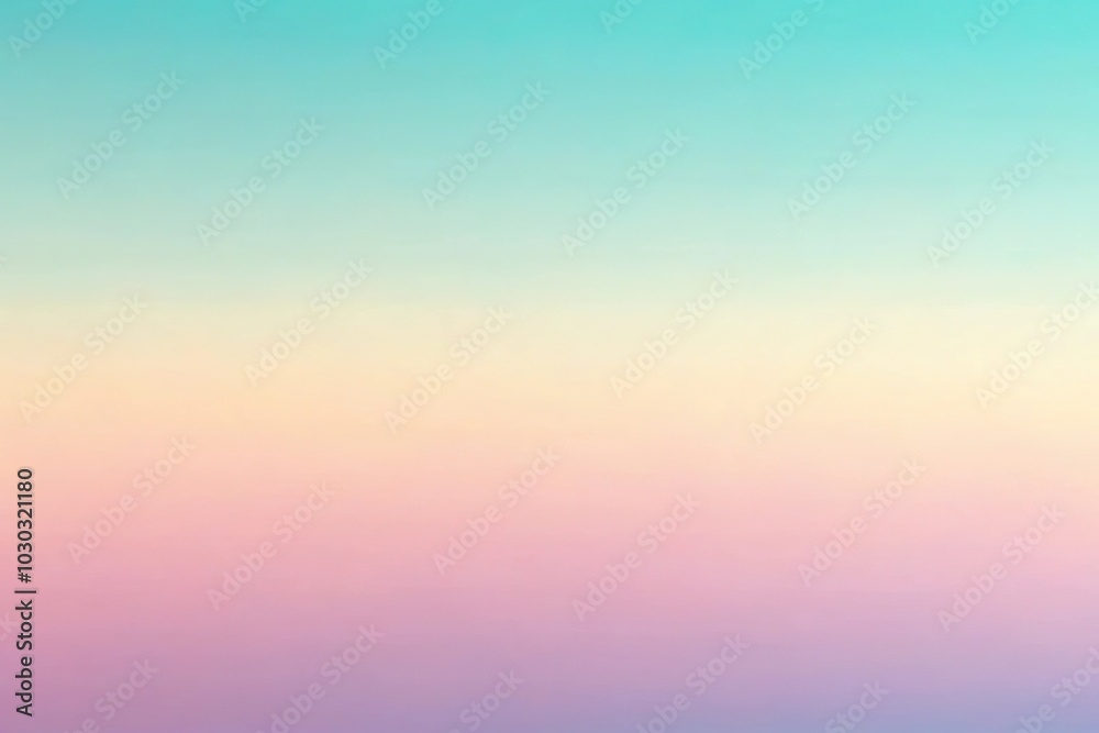 Obraz premium Minimalist pastel gradient backdrop
