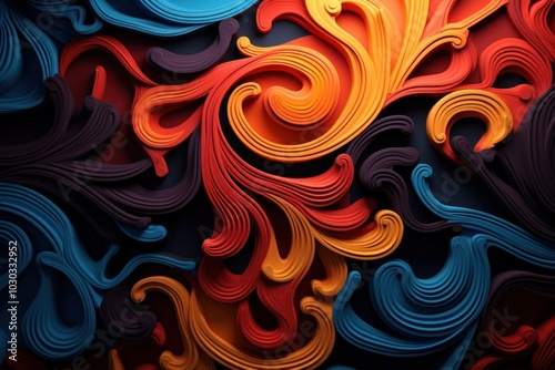 Art backgrounds pattern swirl.