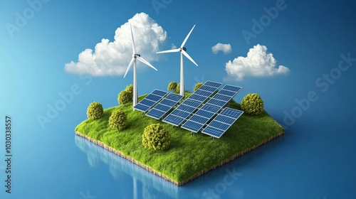 Exploring innovative energy solutions  a visual journey through alternative power sources